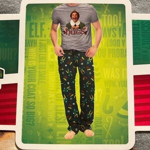 Elf Christmas Pajamas Men’s Mediumm
